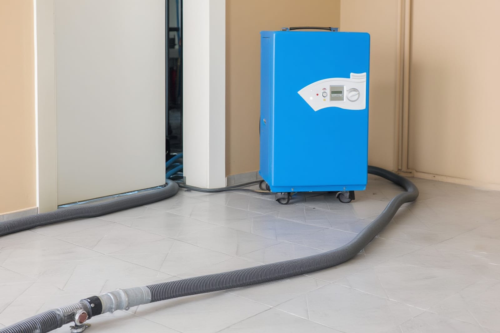 Restoration and repair work after water damage drying is complete